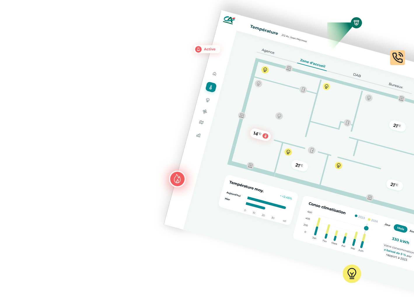 Refonte UX/UI d'un SaaS smart building App de gestion de bâtiment