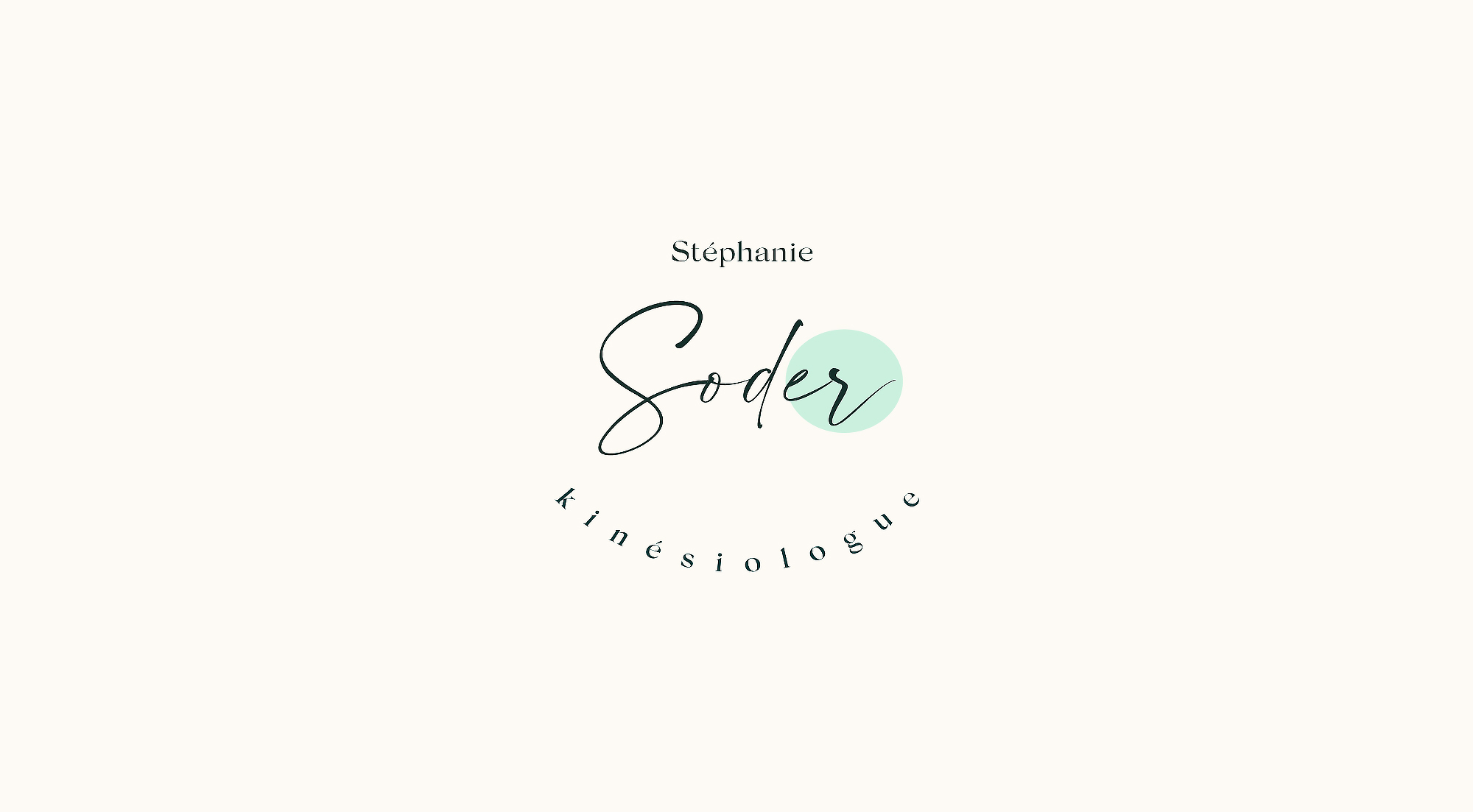 Identité visuelle Logotype kinésiologue